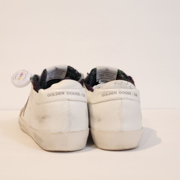 Golden Goose Sneakers womens or mens size 40 Superstar white wool liner thermal - Picture 3 of 15